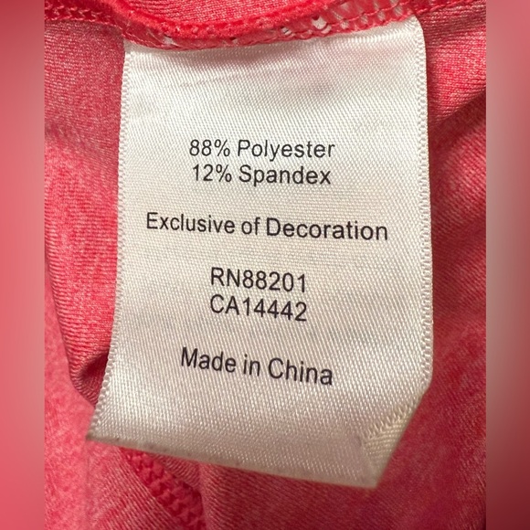 Mondetta Pink Athletic Zip Up Jacket - Women's Large Lightweight Activewear - Picture 7 of 7